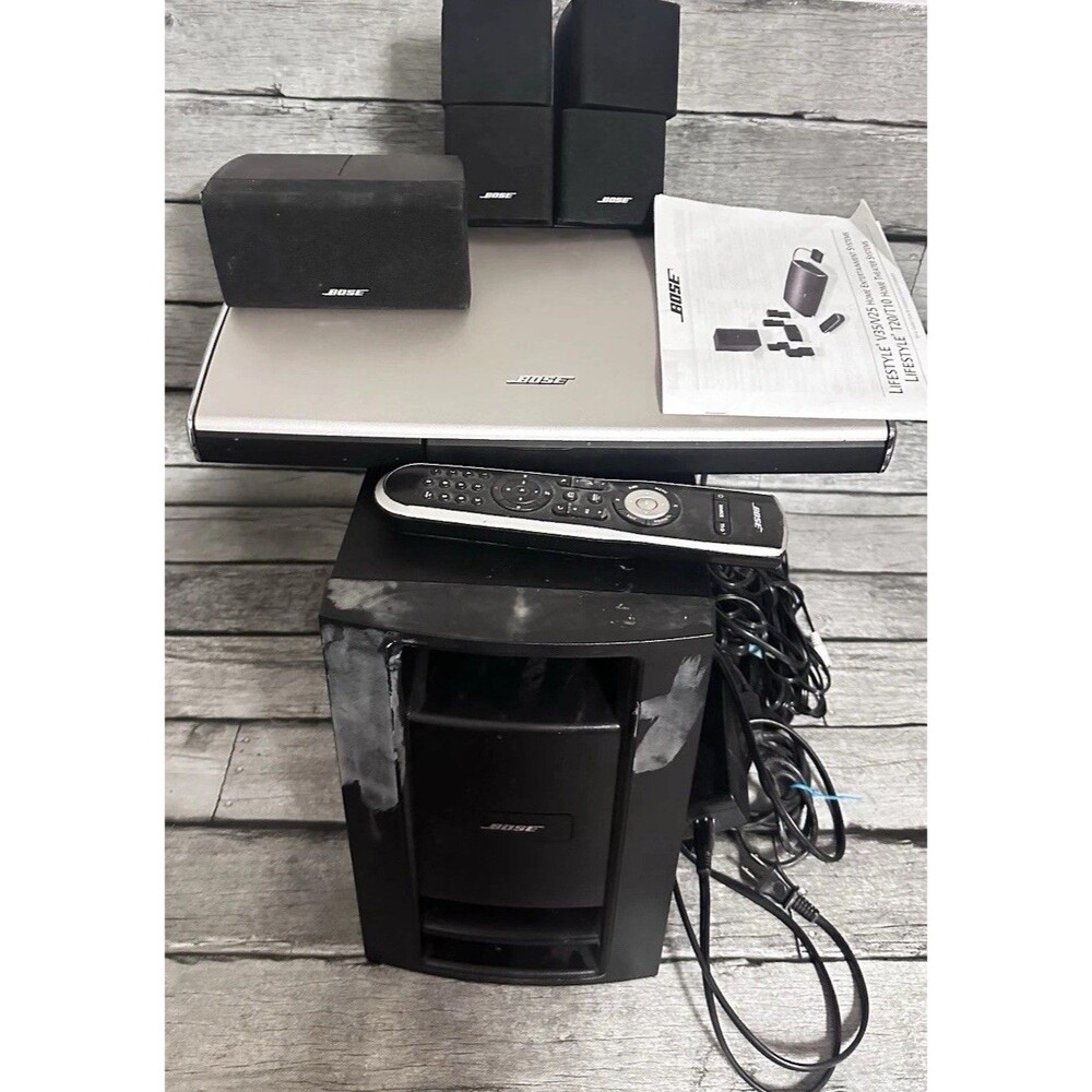 Bose Lifestyle V35 Home Theater System - Untested